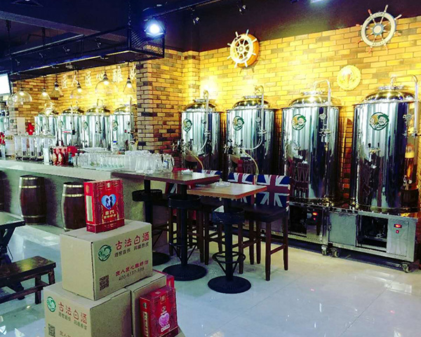 重庆啤酒酿造设备加盟案例